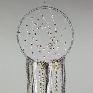 Dream Weaver Dream Catchers - Grey & Silver